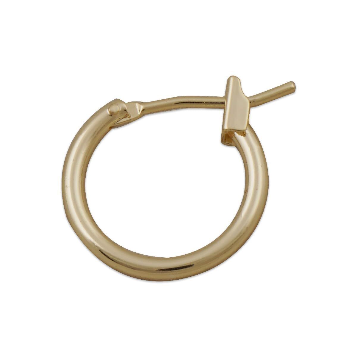 Hoop Earrings - 10pcs 14K Gold Filled French Lock
