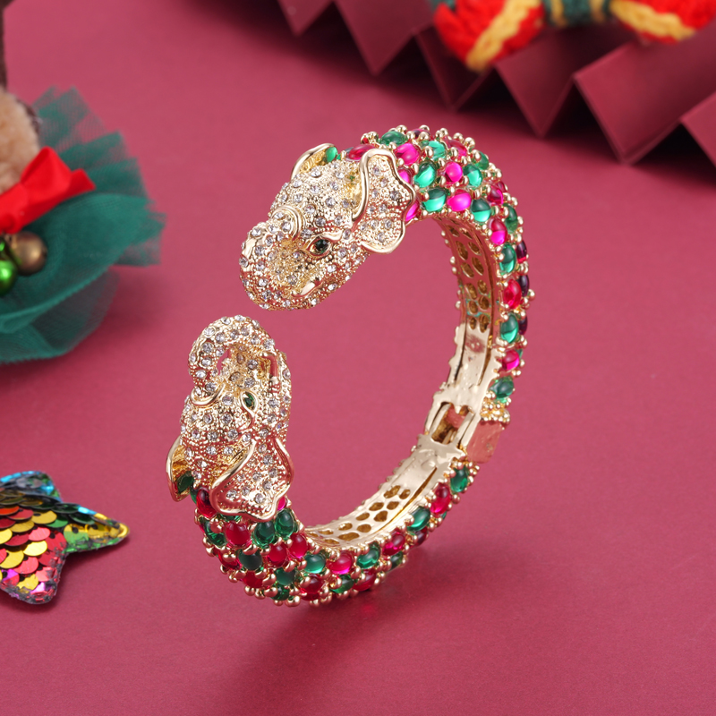 Paradise Jewelry & Watches Llc Miami - Sally's Paradise Resin Colorful Two Heads