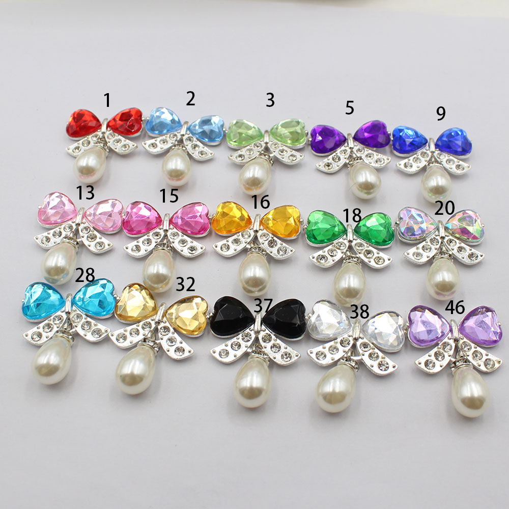 Pearl Stud Earrings - Direct sales of 5 pieces/set silver