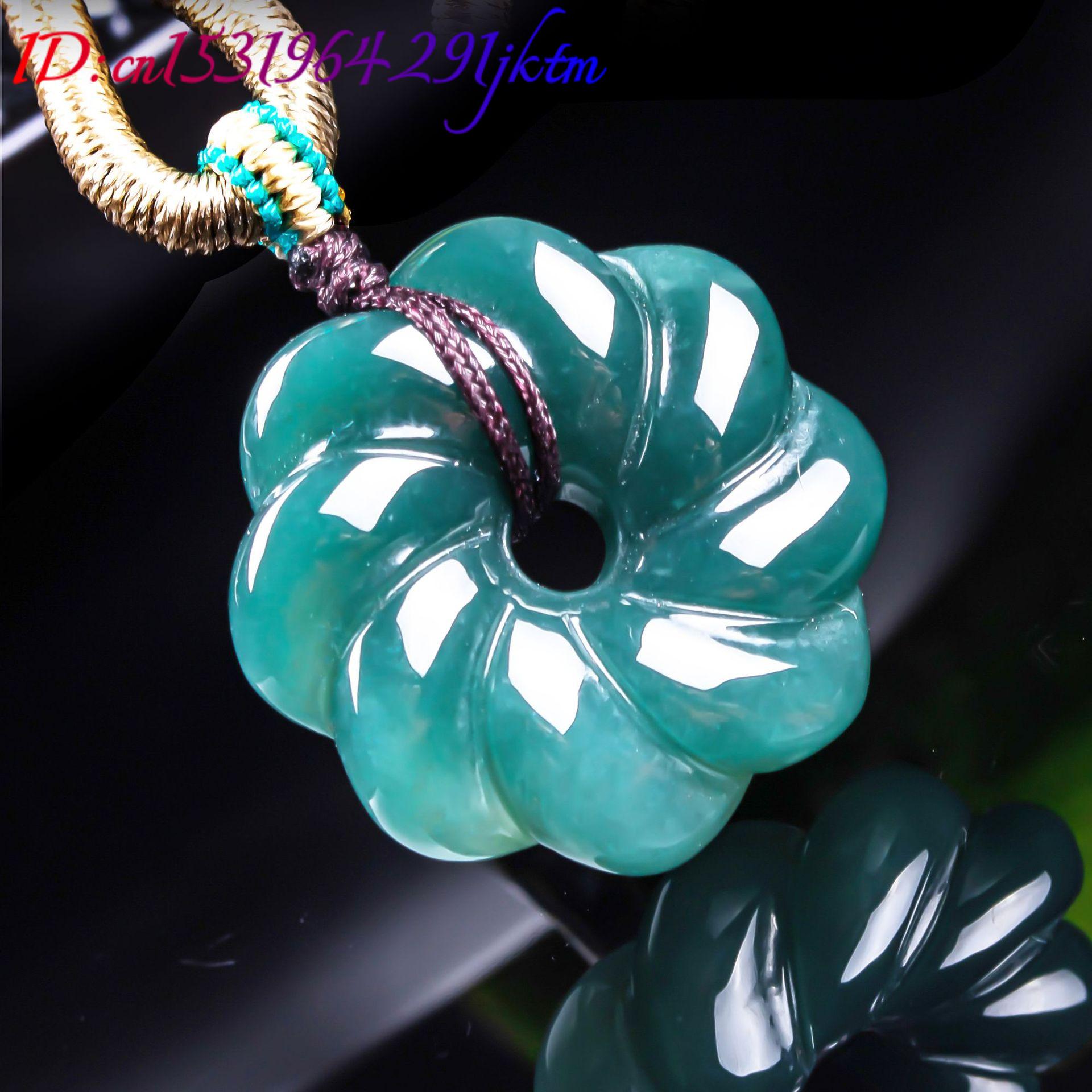 Natural Burmese Jadeite Flower - Jewelry & Watches Sp Z Oo Ul Frezerów 3 recension och pris