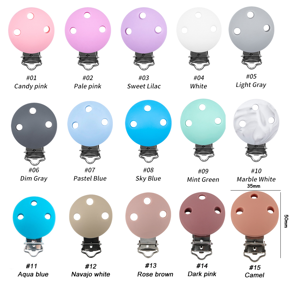 4pcs 30mm/35mm Baby Silicone C - Pacific Jewelry & Watches Los Angeles recension och pris