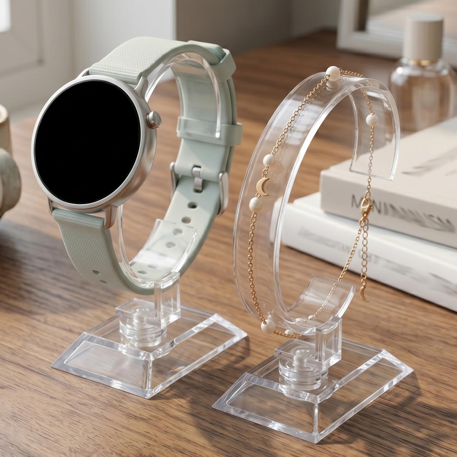 Transparent Watch Display Stan - Jewellery Watch recension och pris