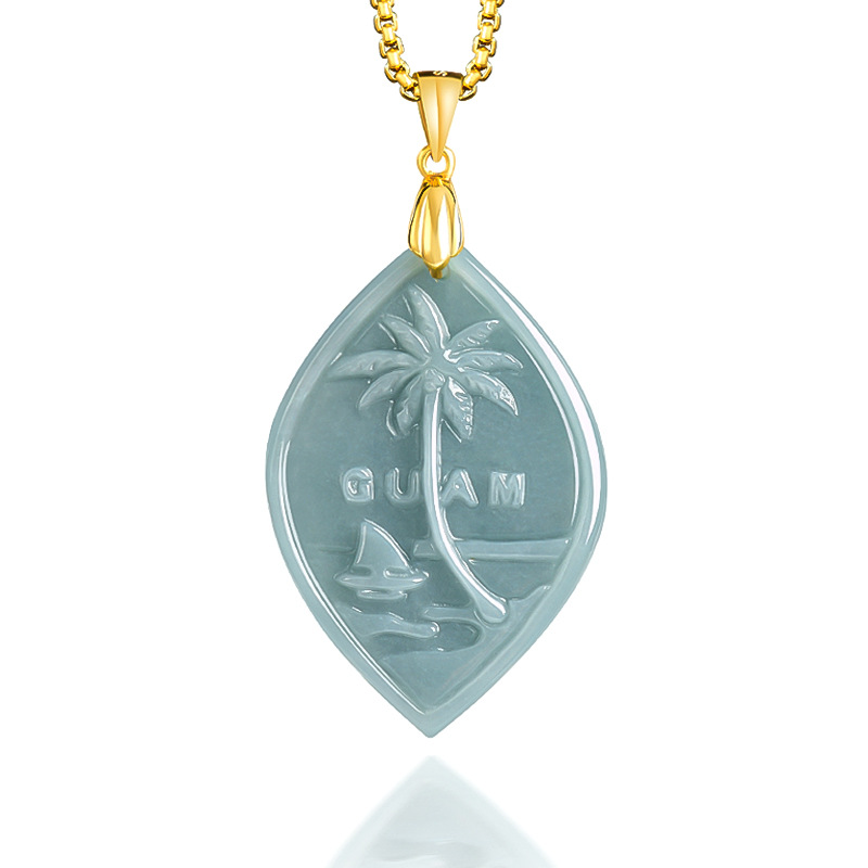 Natural A-grade Jadeite Blue W - Pacific Jewelry & Watches Los Angeles recension och pris