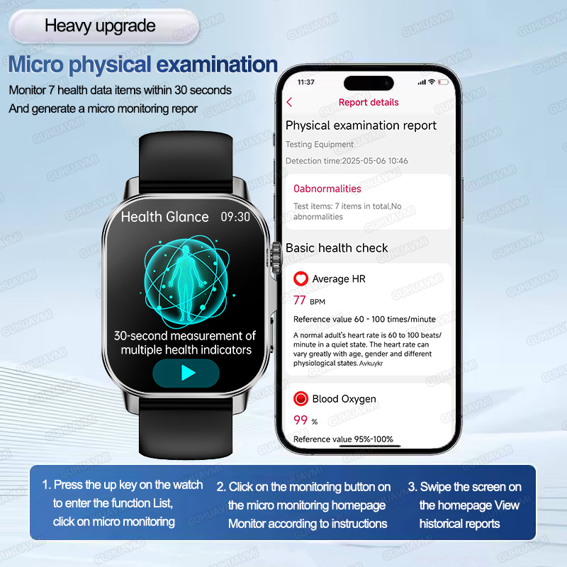 New Health Care AI Doctor Accu - Italian Jewelry Watches recension och pris