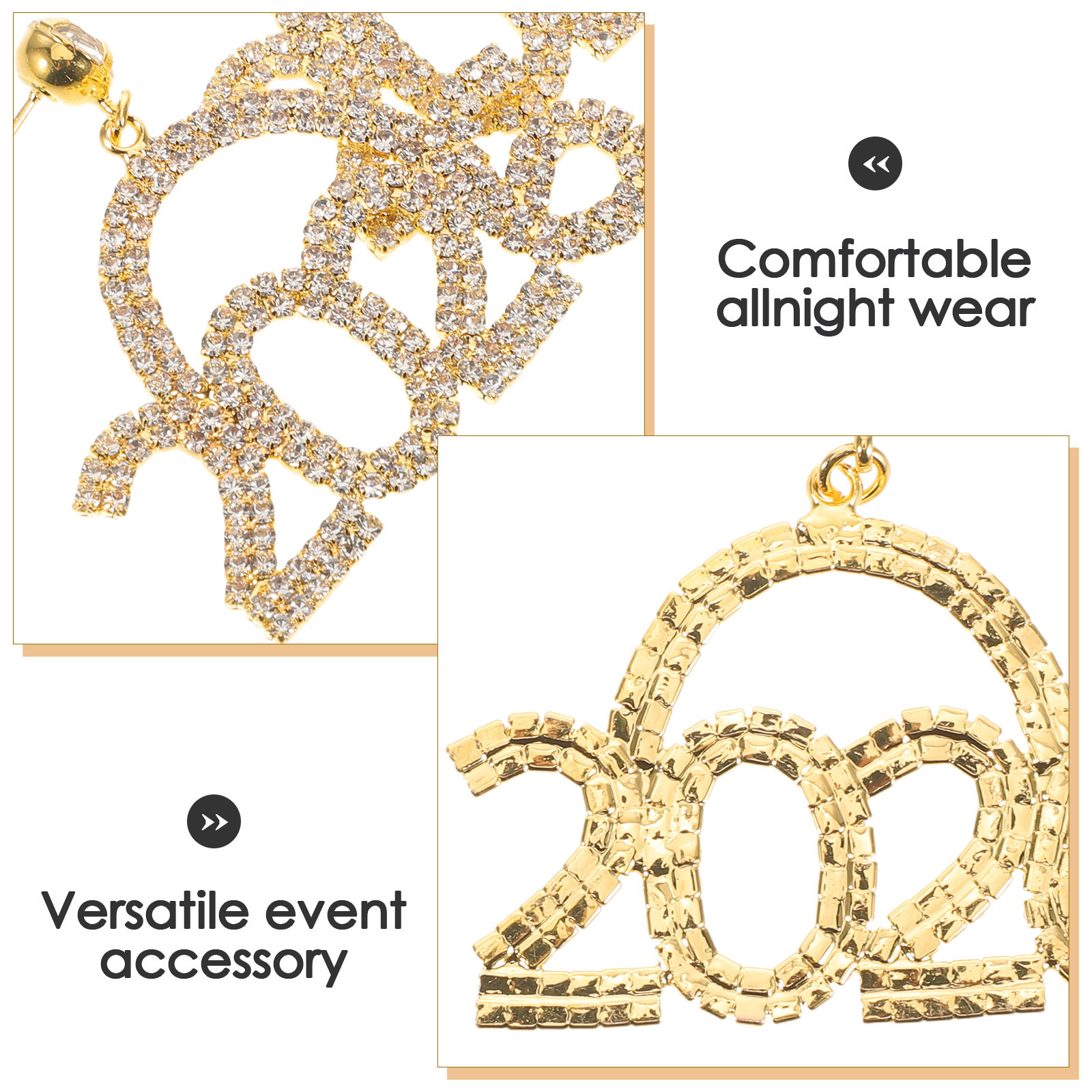 2Pcs 2026 Rhinestone Dangle Dr - Eve Jewelry & Watches Distribuidor Oficial Rolex Buenos Aires recension och pris