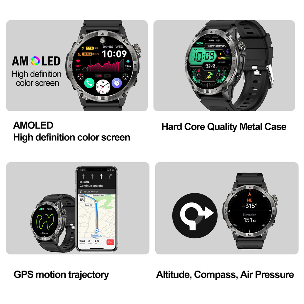 NORTH EDGE GPS Sports Smart Wa - Italian Jewelry Watches recension och pris