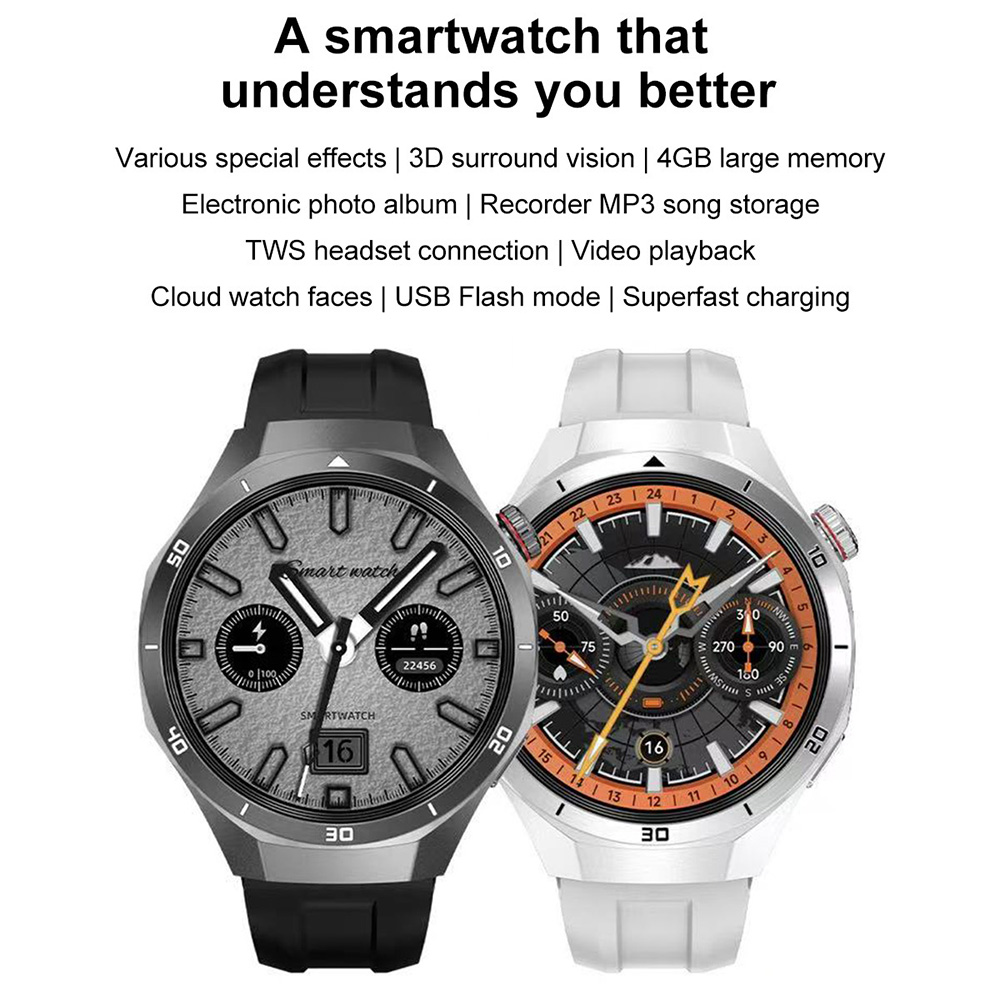 DT5 Pro Smart Watch for Men Wo - Italian Jewelry Watches recension och pris