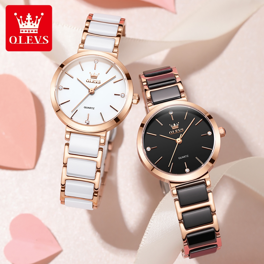 OLEVS Women Watch 5877 Luxury  - Jewellery Watch recension och pris
