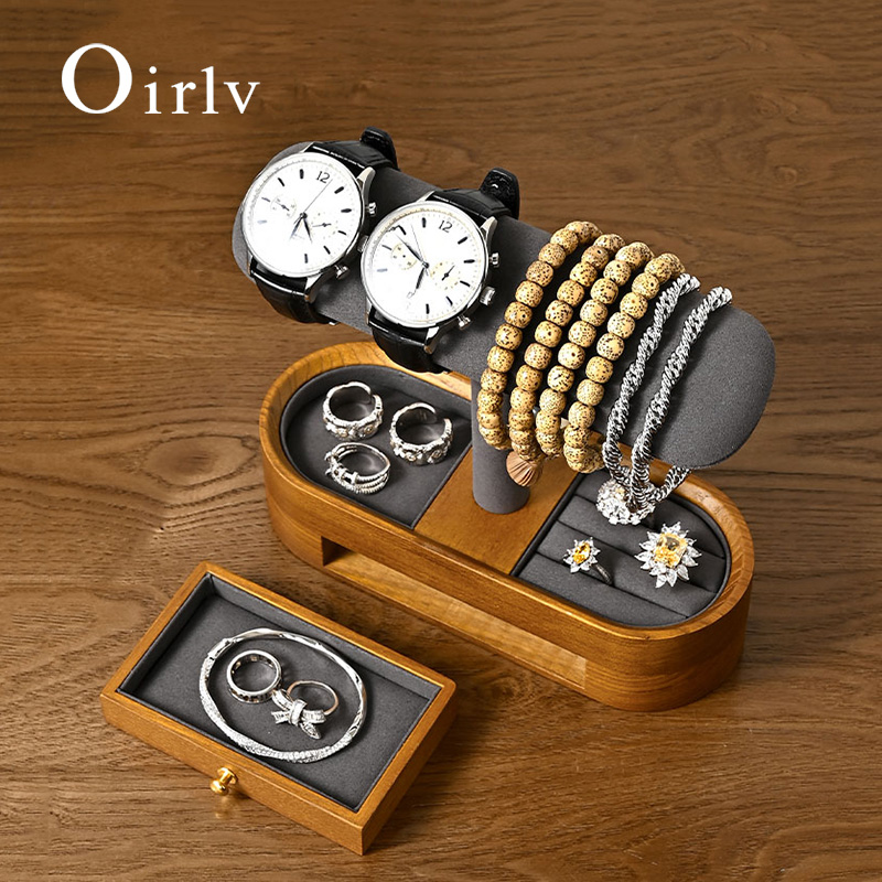 Oirlv Solid Wood Watch Organiz - Jewelry Box Organizer Watches recension och pris