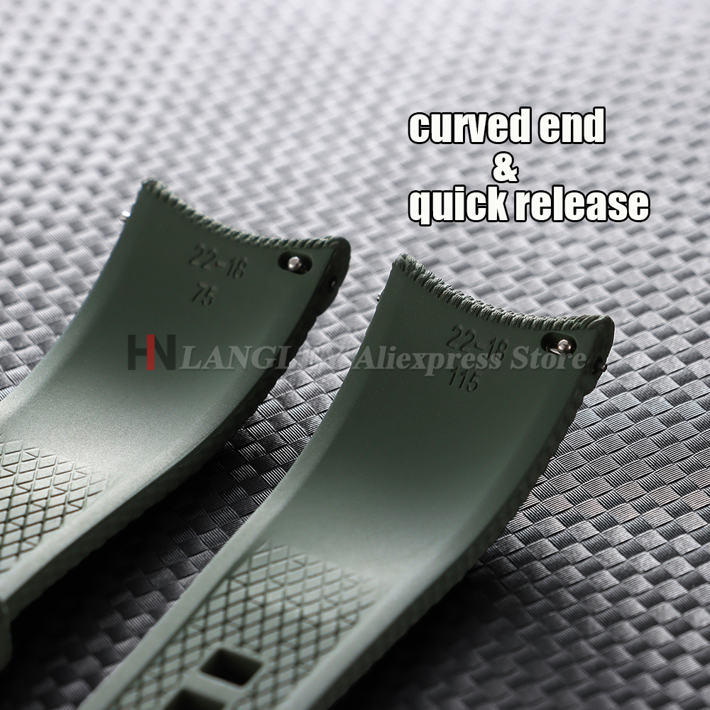 Fluoro Rubber Strap for Omega  - Omega Watch Seamaster recension och pris