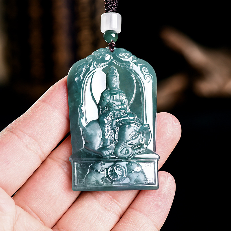 Natural Burmese Jadeite Guanyi - Jewelry & Watches Sp Z Oo Ul Frezerów 3 recension och pris