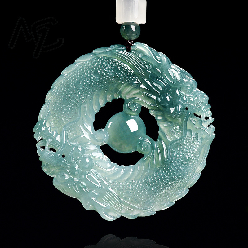 Natural Real Emerald Blue Wate - Jewelry & Watches Sp Z Oo Ul Frezerów 3 recension och pris