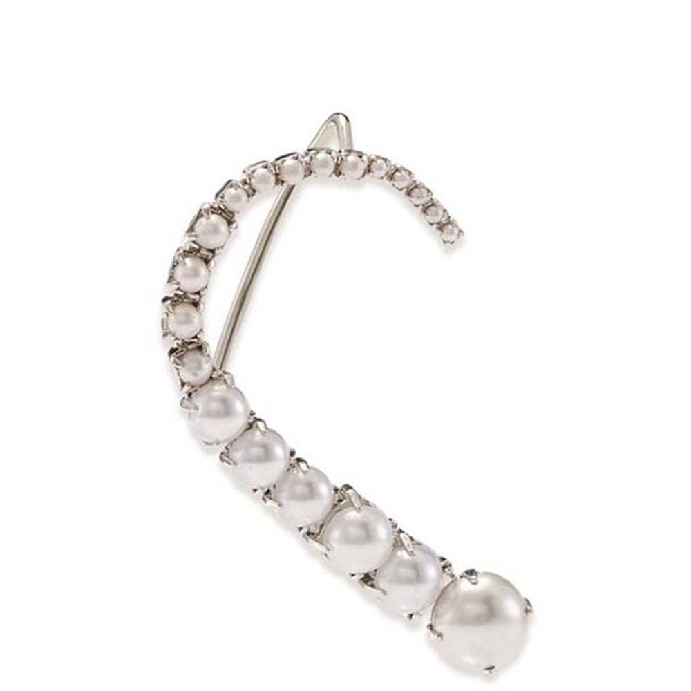Stonefans Pearl Ear Clips With - Pearl Stud Earrings recension och pris