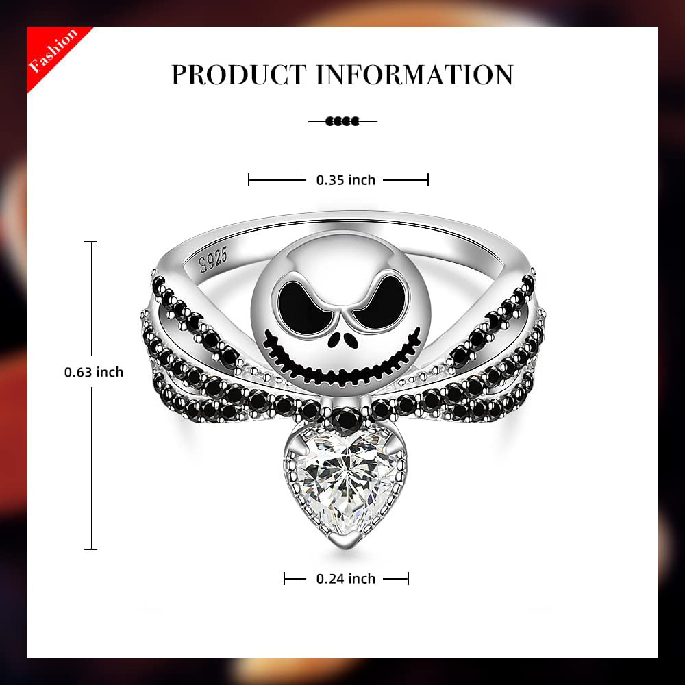 Disney Movie The Nightmare Bef - Gothic Skull Ring recension och pris