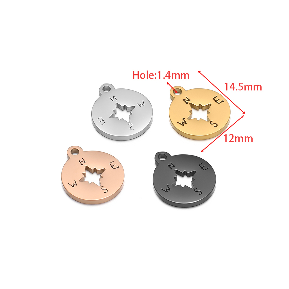 5Pcs Waterproof Stainless Stee - Hoop Earrings recension och pris