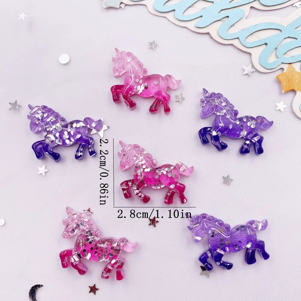 6PCS Colorful Resin Glitter 3D - Paradise Jewelry & Watches Llc Miami recension och pris