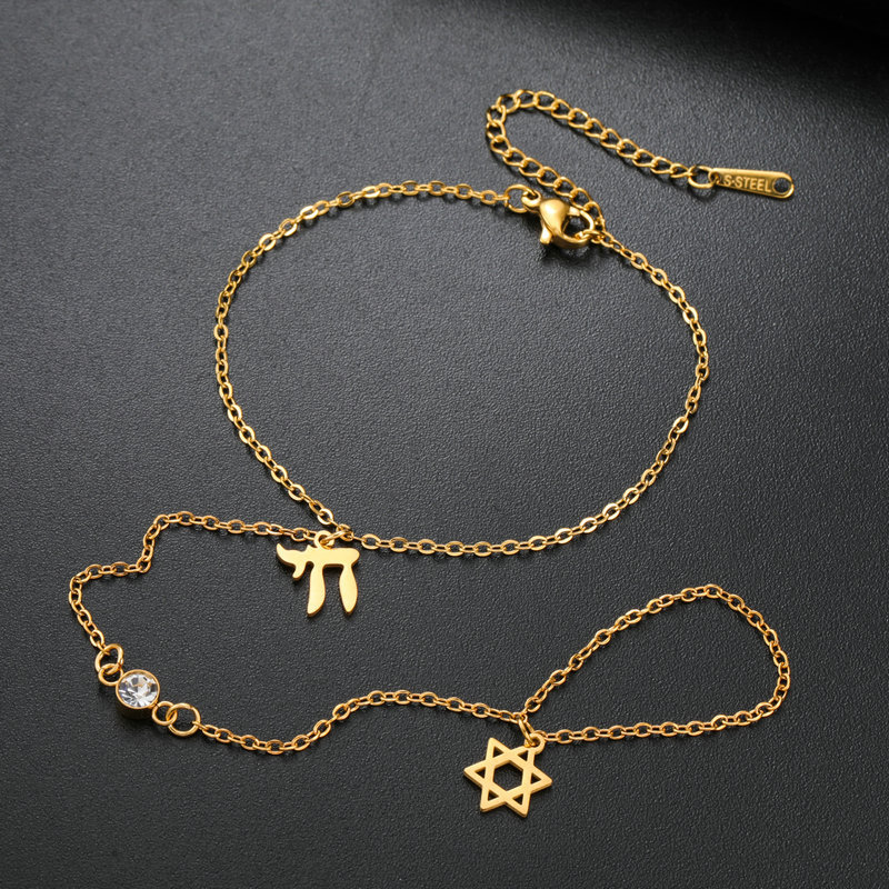 Jewish Star of David Hebrew Le - Jewelry & Watches Sp Z Oo Ul Frezerów 3 recension och pris