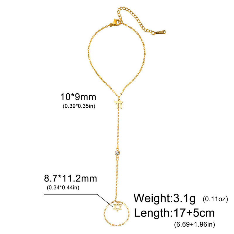 Jewish Star of David Hebrew Le - Jewelry & Watches Sp Z Oo Ul Frezerów 3 recension och pris