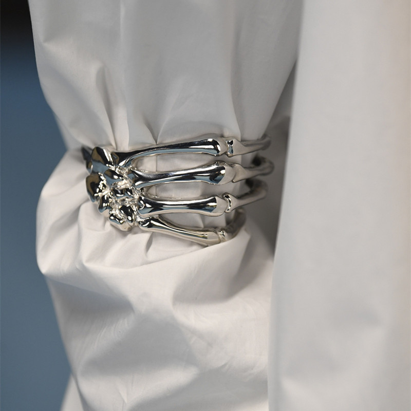 New Punk Dark Skull Ghost Claw - Gothic Skull Ring recension och pris