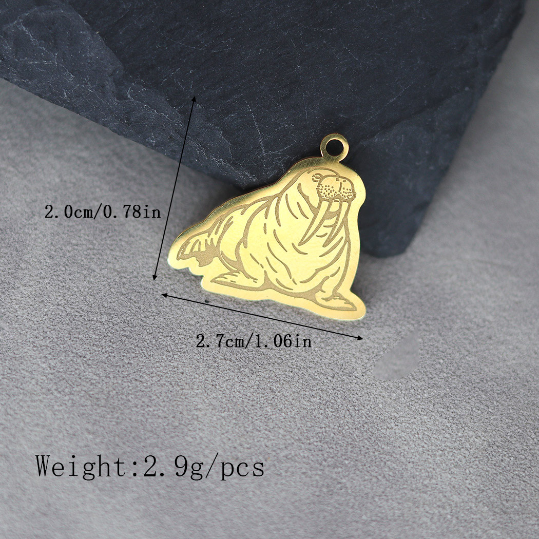 2pcs Cute Chubby Pacific Walru - Pacific Jewelry & Watches Los Angeles recension och pris