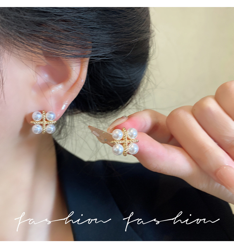 925 Silver Needle Korean Fashi - Pearl Stud Earrings recension och pris