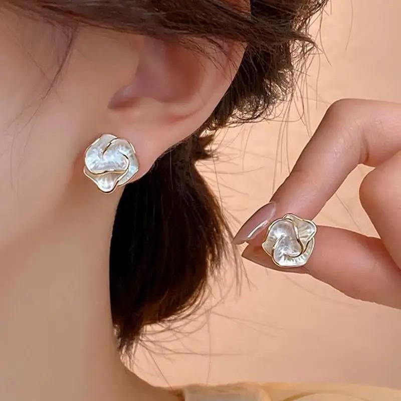925 Silver Needle Vintage Purp - Pearl Stud Earrings recension och pris