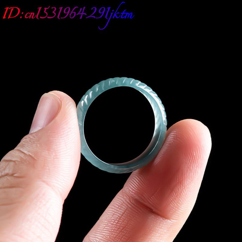 Blue Real Burmese Jadeite Ring - Jewelry & Watches Sp Z Oo Ul Frezerów 3 recension och pris