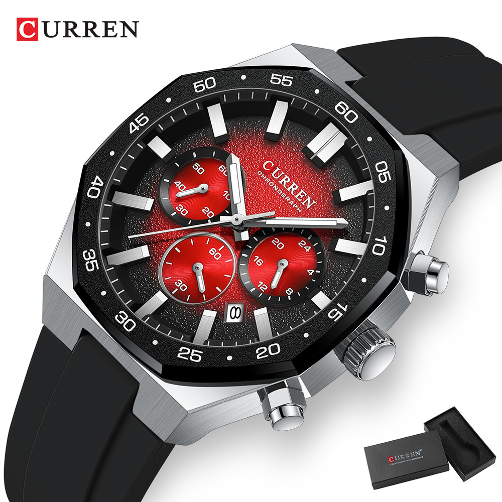 CURREN Fashion Casual Men Spor - Jewellery Watch recension och pris
