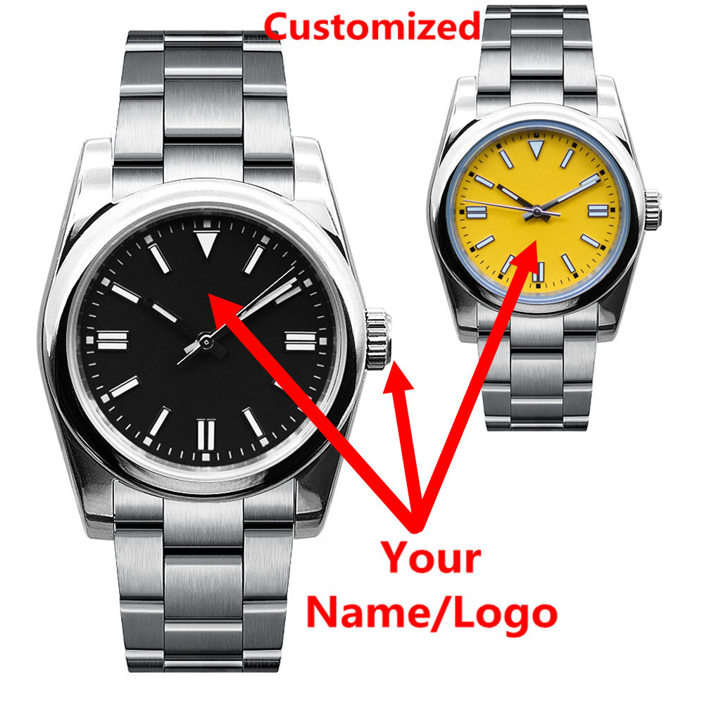 Custom Logo Mens Watch Sapphir - Jewellery Watch recension och pris