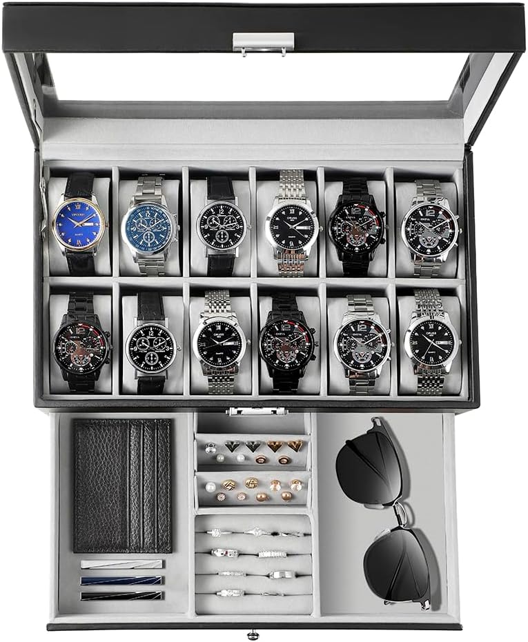 Watch Box Organizer for Men Gi - Jewelry Box Organizer Watches recension och pris