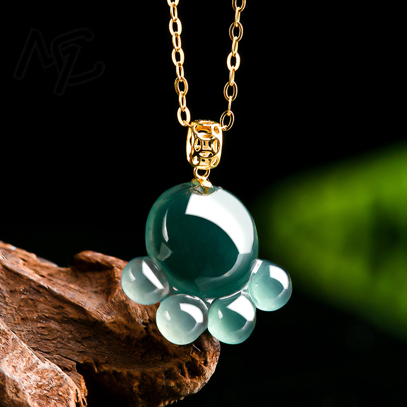 Natural Real Emerald Blue Wate - Jewelry & Watches Sp Z Oo Ul Frezerów 3 recension och pris