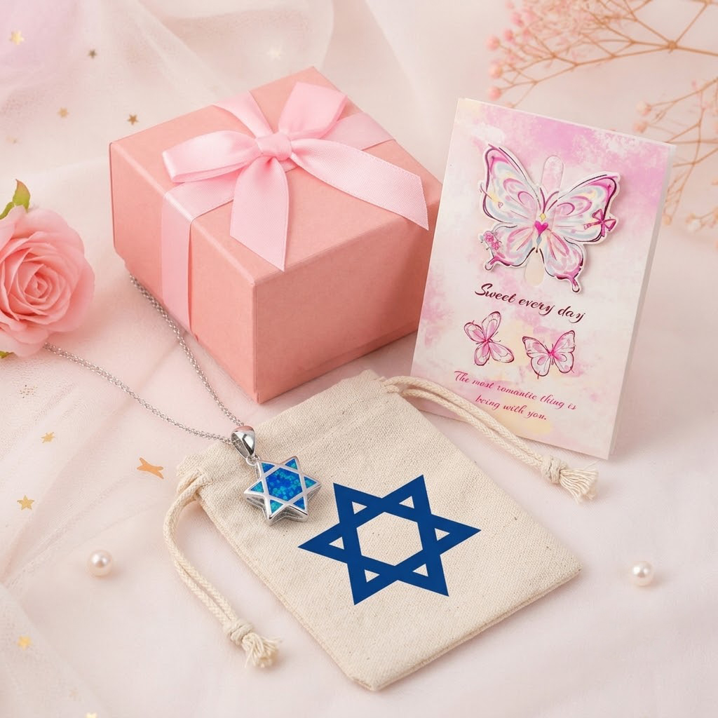 Star of David Opal Pendant Nec - Jewelry & Watches Sp Z Oo Ul Frezerów 3 recension och pris