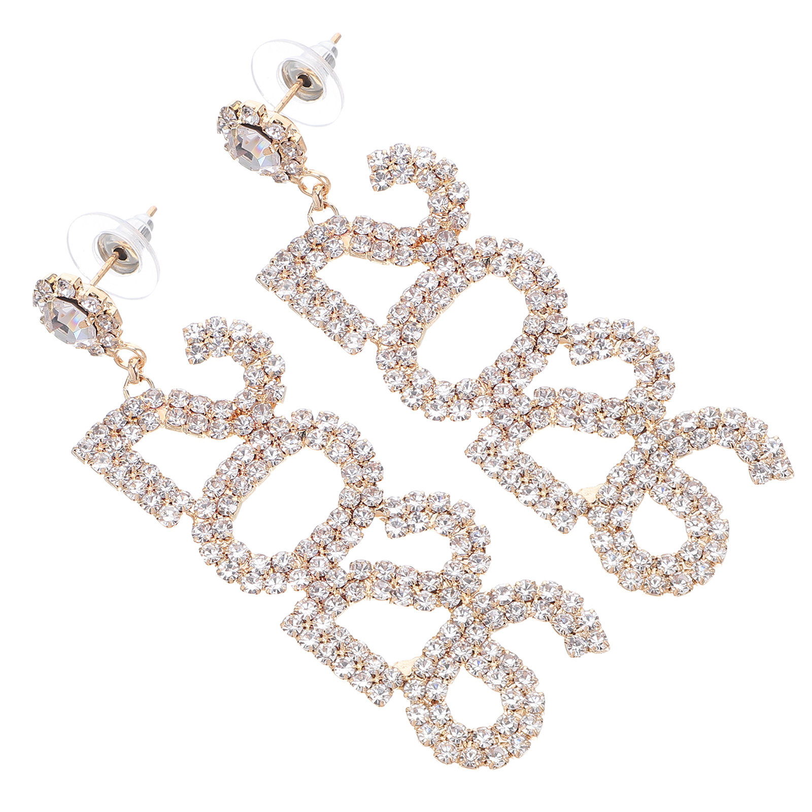 2026 Rhinestone Number Dangle  - Eve Jewelry & Watches Distribuidor Oficial Rolex Buenos Aires recension och pris