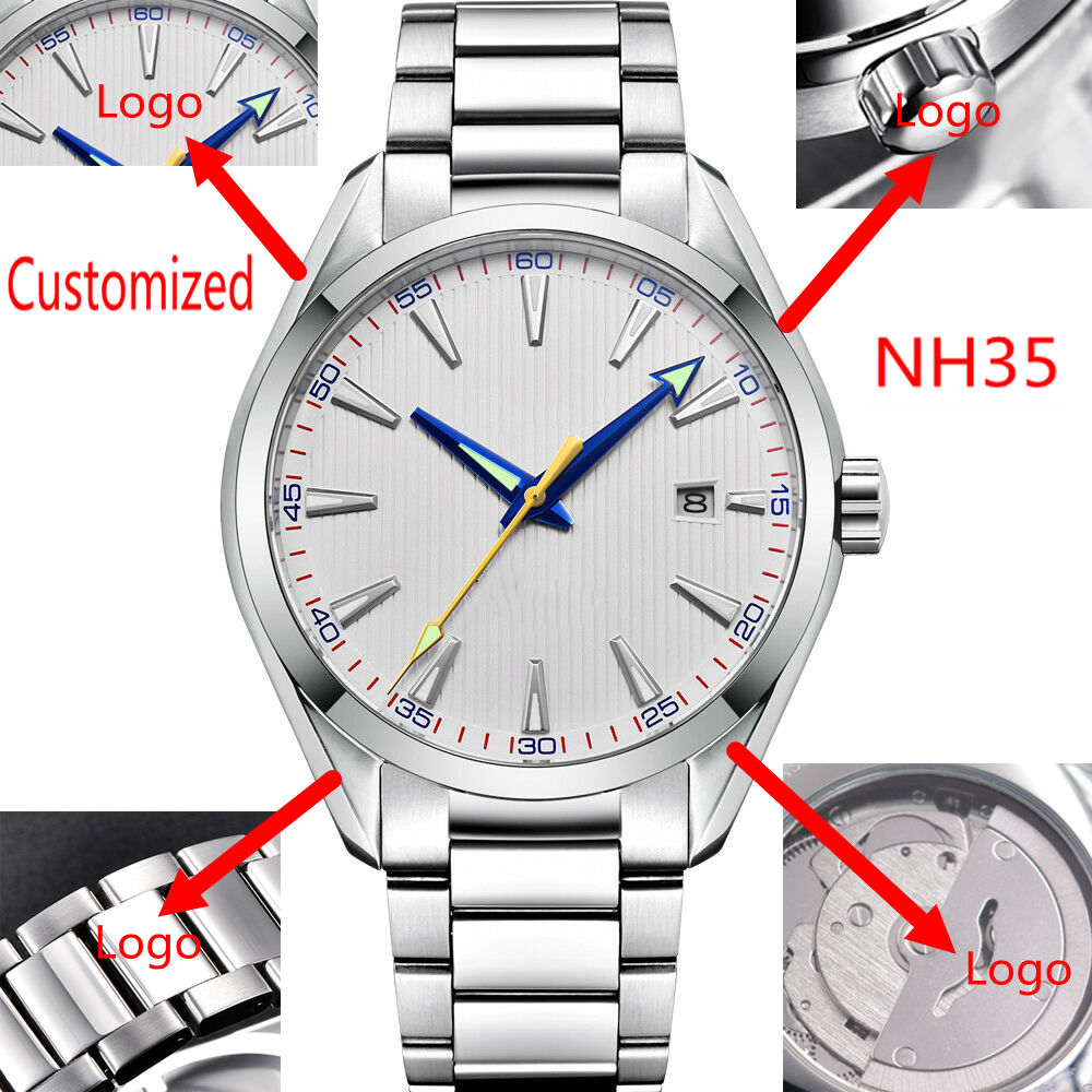 Custom Logo 41mm Men Miyota/NH - Jewellery Watch recension och pris