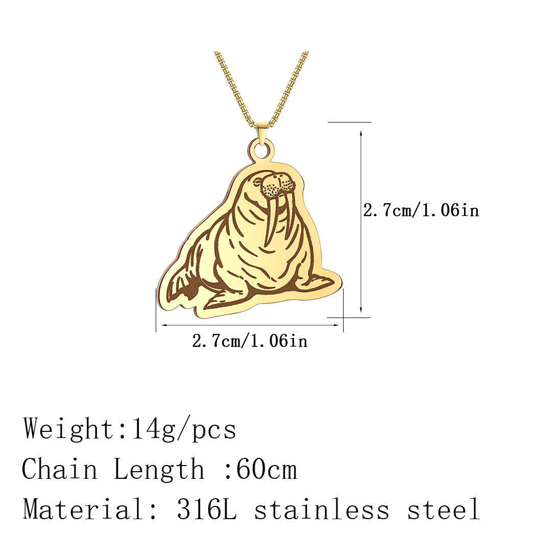 Kinitial Chubby Pacific Walrus - Pacific Jewelry & Watches Los Angeles recension och pris