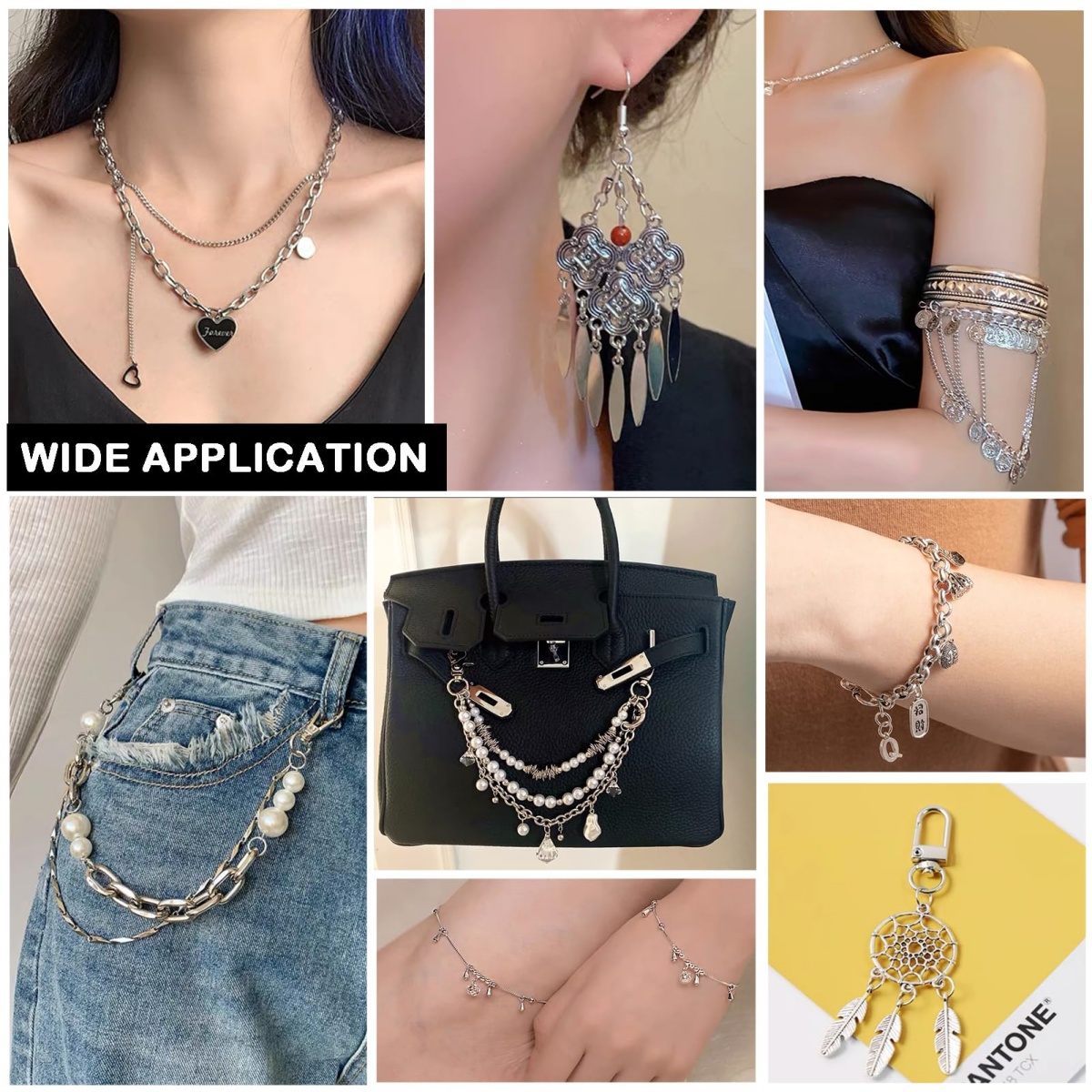 Iron Open Jump Rings Connector - Hoop Earrings recension och pris