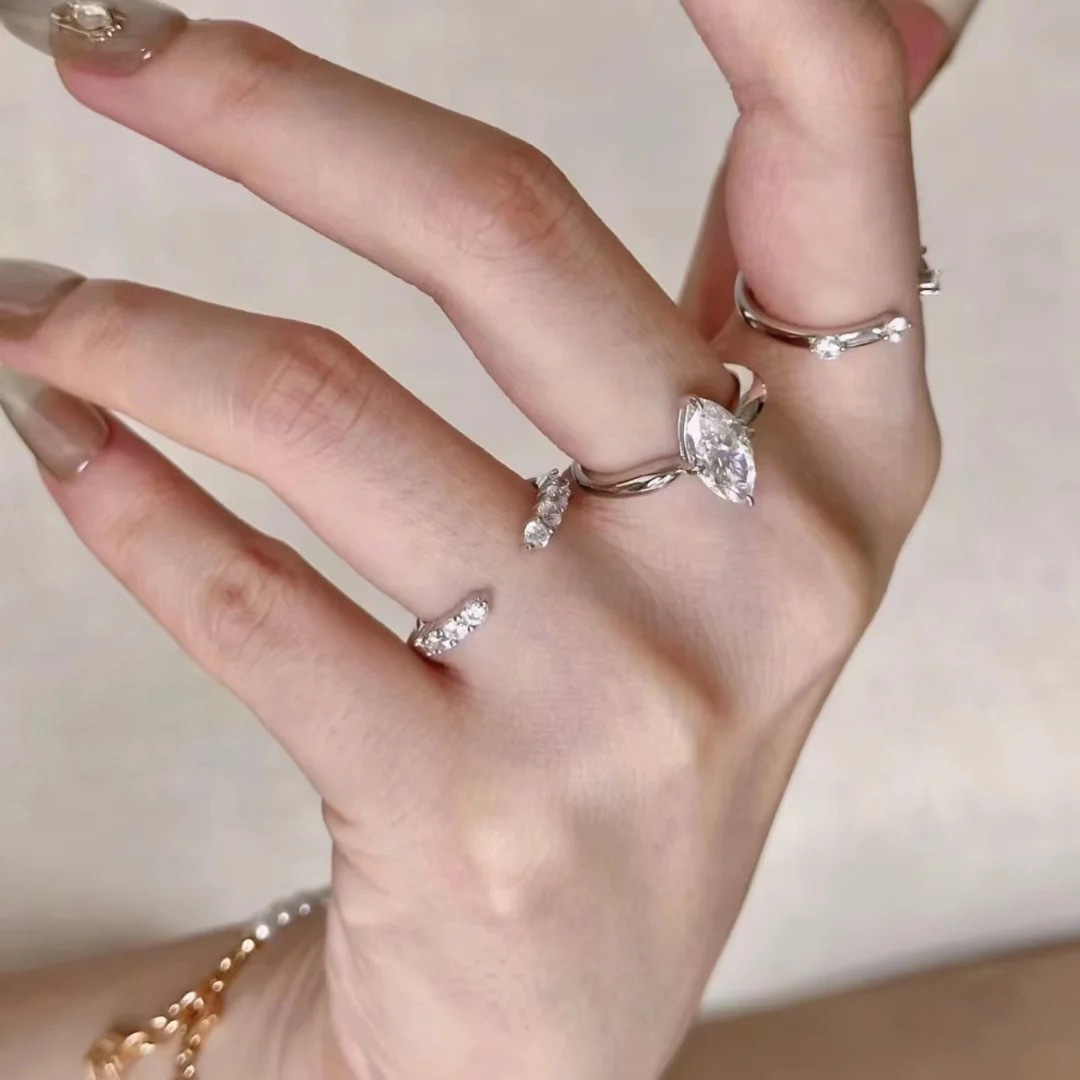 Minimalist Style Three in One  - Minimalist Ring Stackable recension och pris