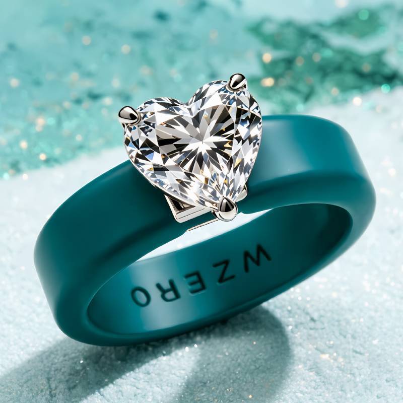 Minimalist Silicone Heart Diam - Minimalist Ring Stackable recension och pris