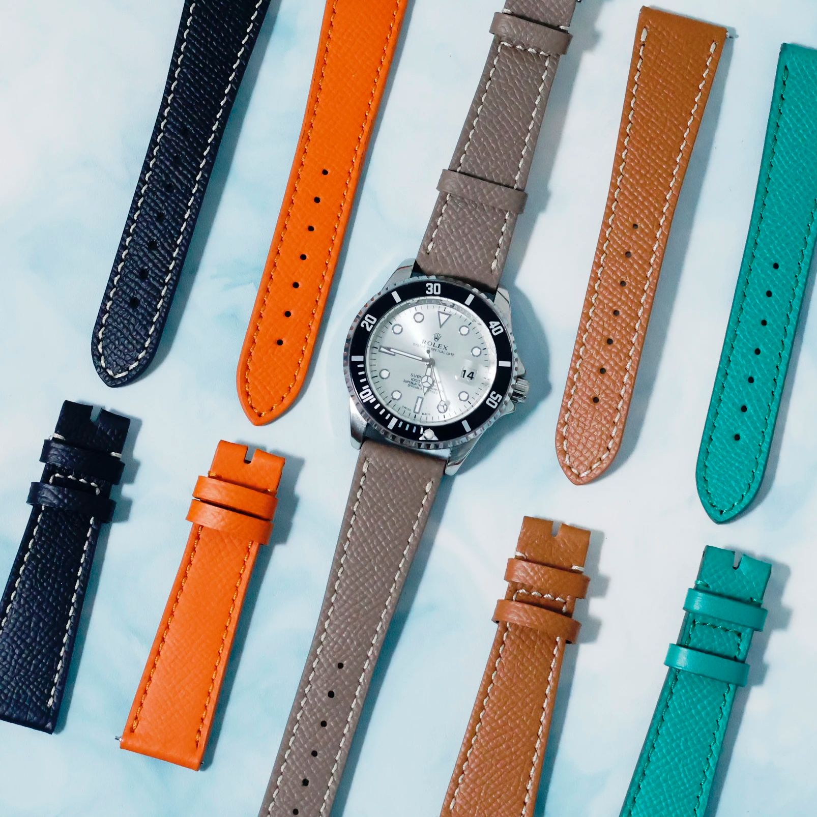 Father's Day Gift Epsom Leathe - Cartier Watch Santos recension och pris